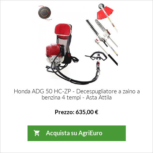Decespugliatore multifunzione con potatore e tagliasiepi ADG 50 HC-Z - motore 4T honda GX 50
